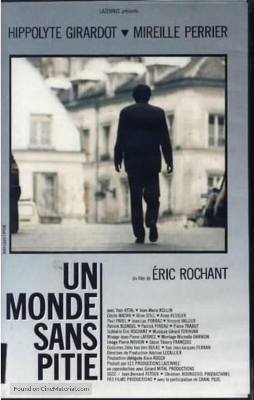Un monde sans piti&eacute; - French VHS movie cover