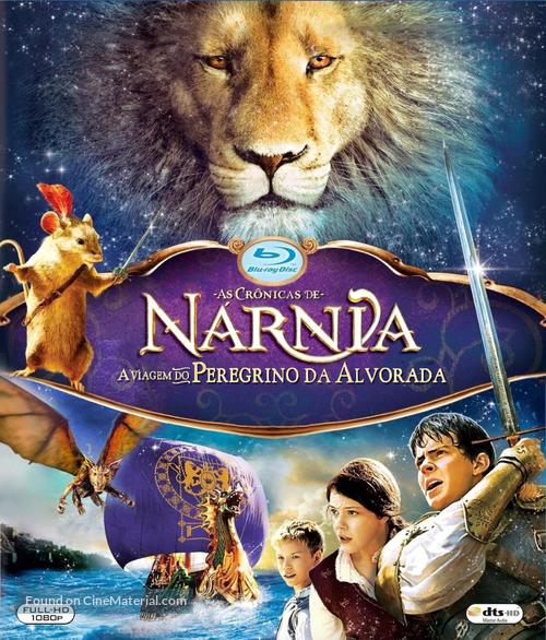 The Chronicles of Narnia: The Voyage of the Dawn Treader - Brazilian Blu-Ray movie cover