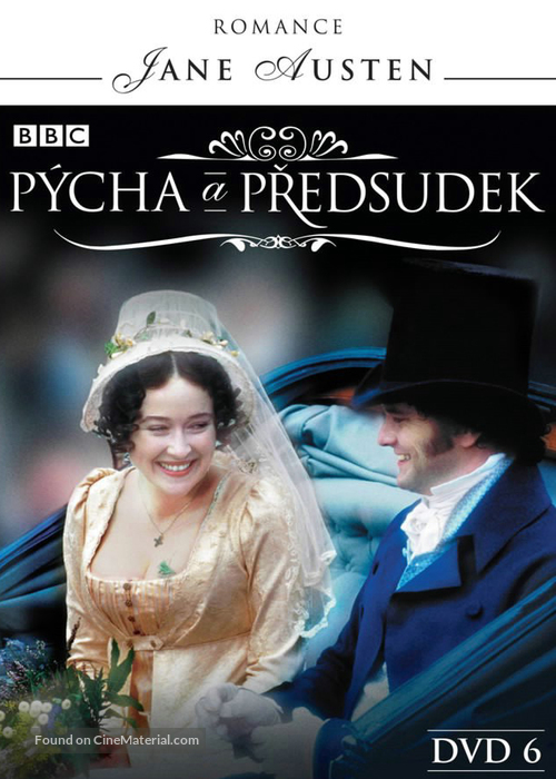 &quot;Pride and Prejudice&quot; - Czech DVD movie cover