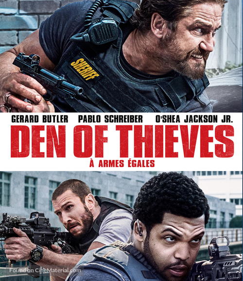 Den of Thieves - Canadian Blu-Ray movie cover