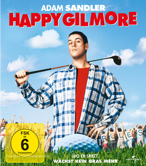 Happy Gilmore - German Blu-Ray movie cover