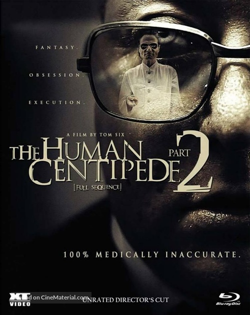 The Human Centipede II (Full Sequence) - Austrian Blu-Ray movie cover