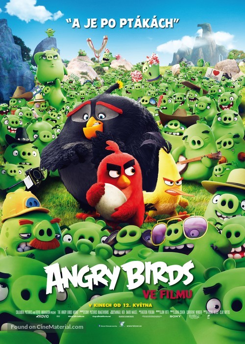 The Angry Birds Movie - Czech Movie Poster