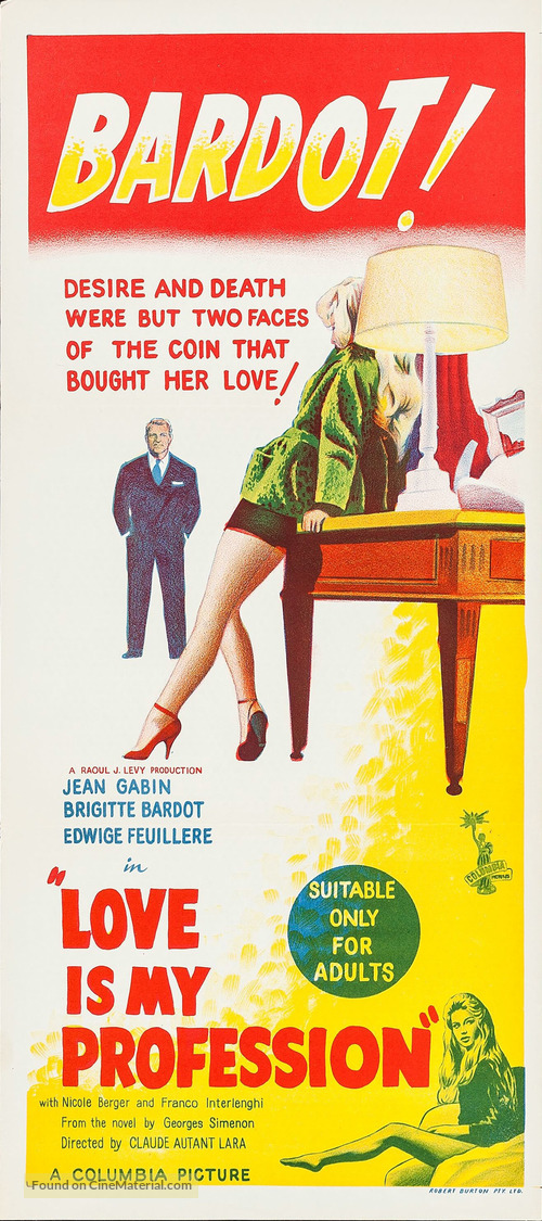 En cas de malheur - Australian Movie Poster