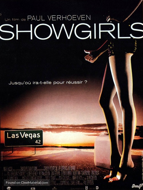 Showgirls - French Movie Poster