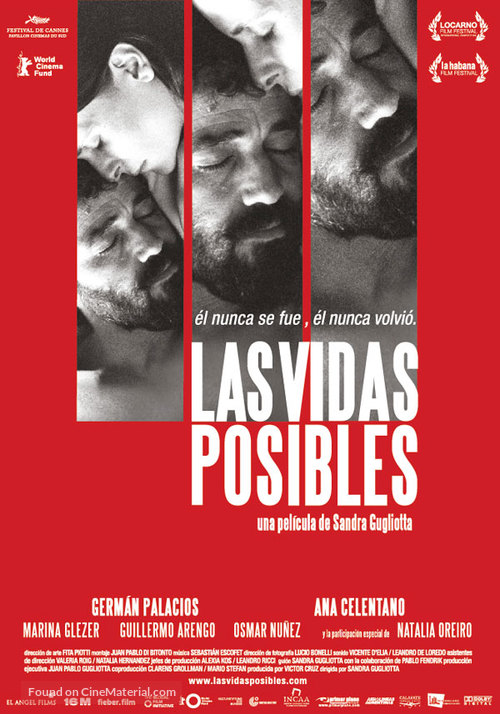 Las vidas posibles - Argentinian Movie Poster
