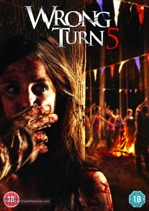 Wrong Turn 5 - British Movie Cover