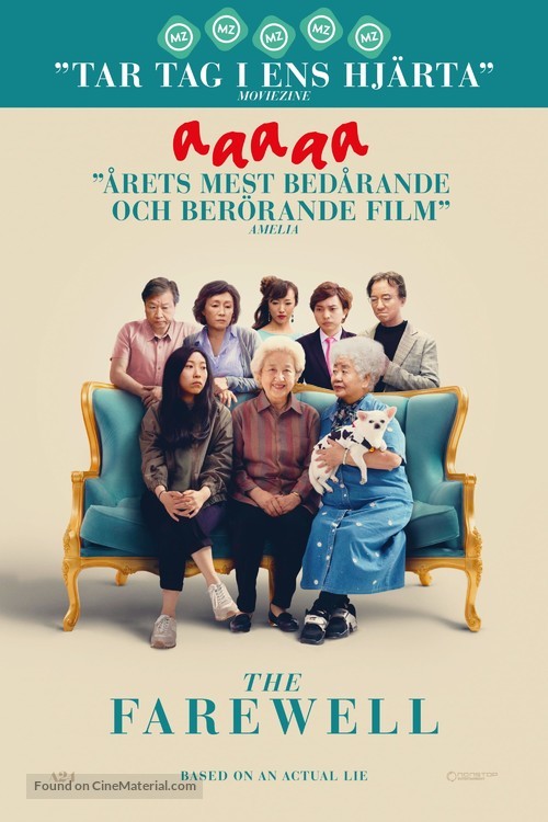 The Farewell - Swedish Movie Poster