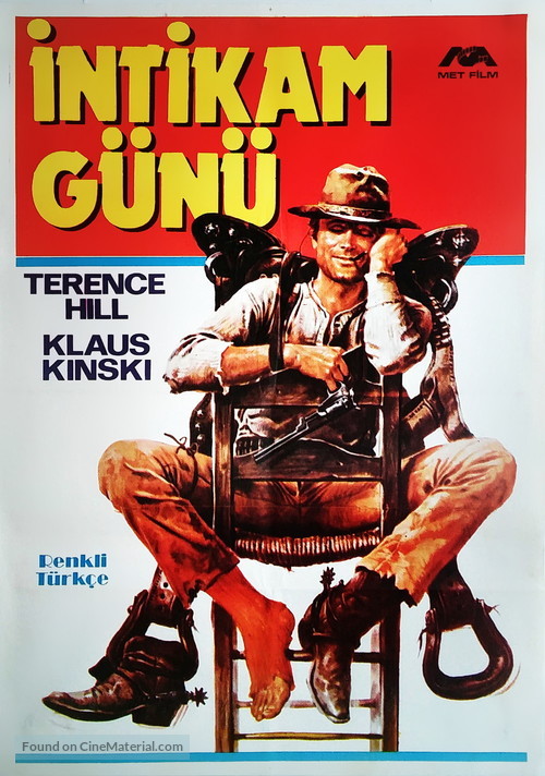 Un genio, due compari, un pollo - Turkish Movie Poster