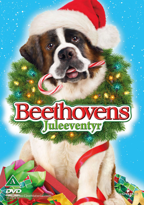 Beethoven&#039;s Christmas Adventure - Danish Movie Cover