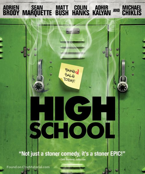 High School - Blu-Ray movie cover