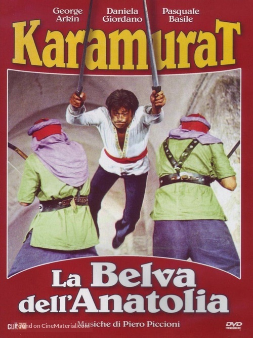 Kara Murat: Seyh Gaffar&#039;a Karsi - Italian DVD movie cover