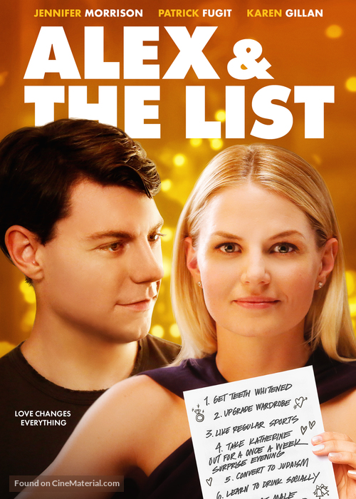 Alex &amp; The List - DVD movie cover