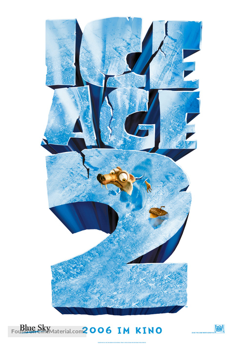 Ice Age: The Meltdown - German Movie Poster