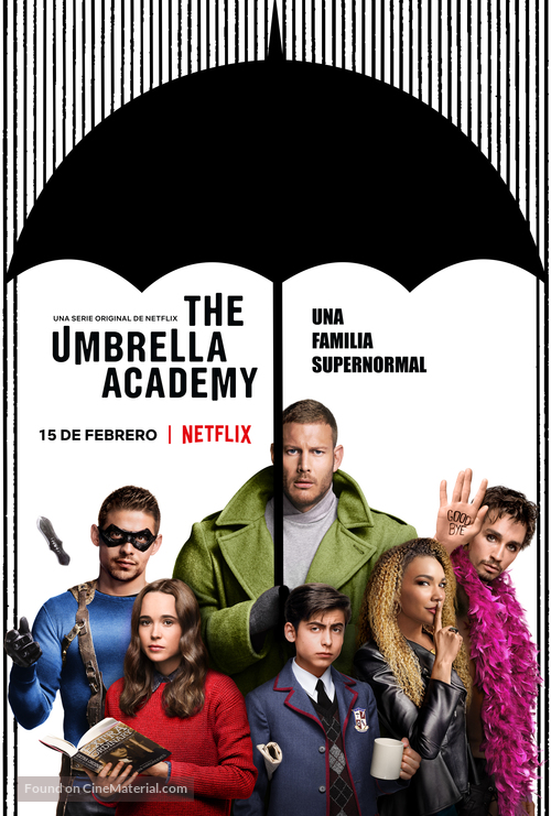 &quot;The Umbrella Academy&quot; - Mexican Movie Poster