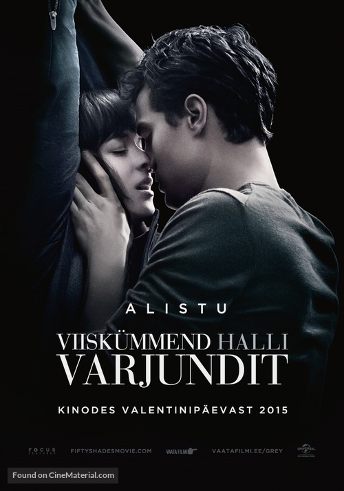 Fifty Shades of Grey - Estonian Movie Poster