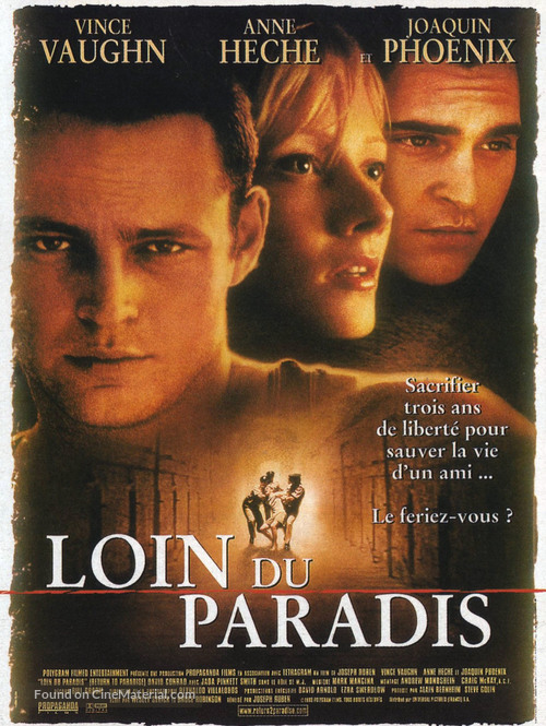 Return to Paradise - French Movie Poster