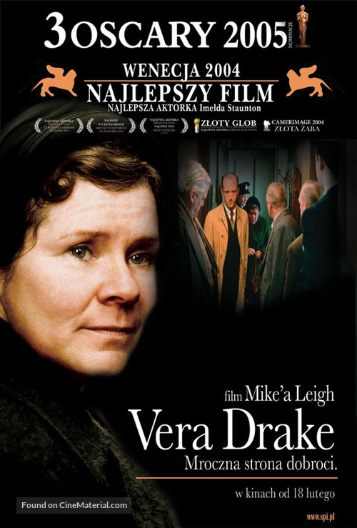 Vera Drake - Polish Movie Cover