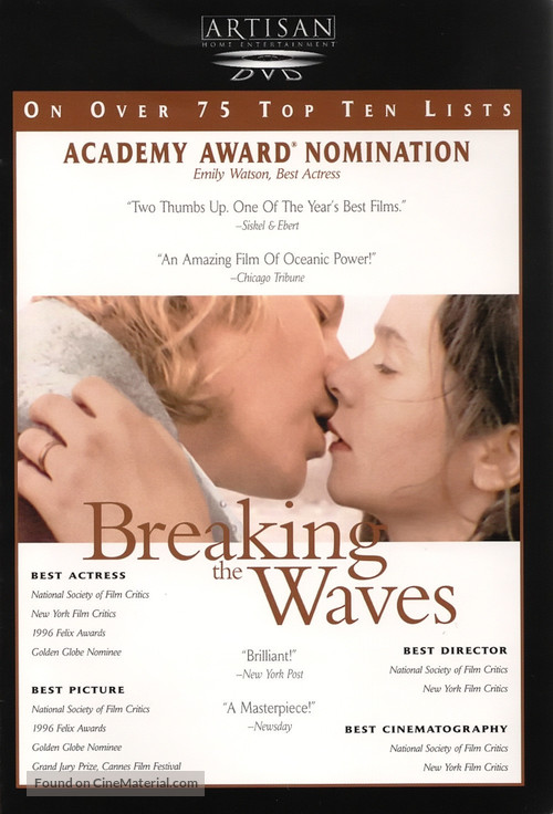 Breaking the Waves - DVD movie cover