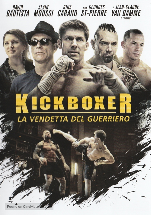 Kickboxer: Vengeance - Italian Movie Cover