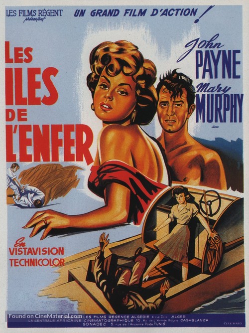 Hell&#039;s Island - French Movie Poster