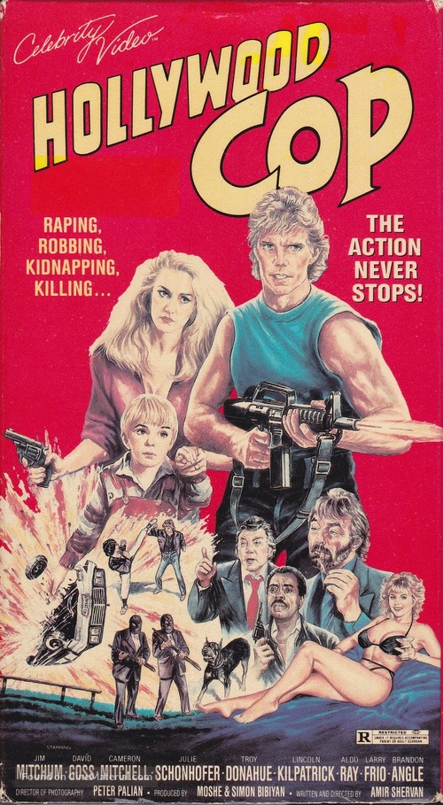 Hollywood Cop - VHS movie cover