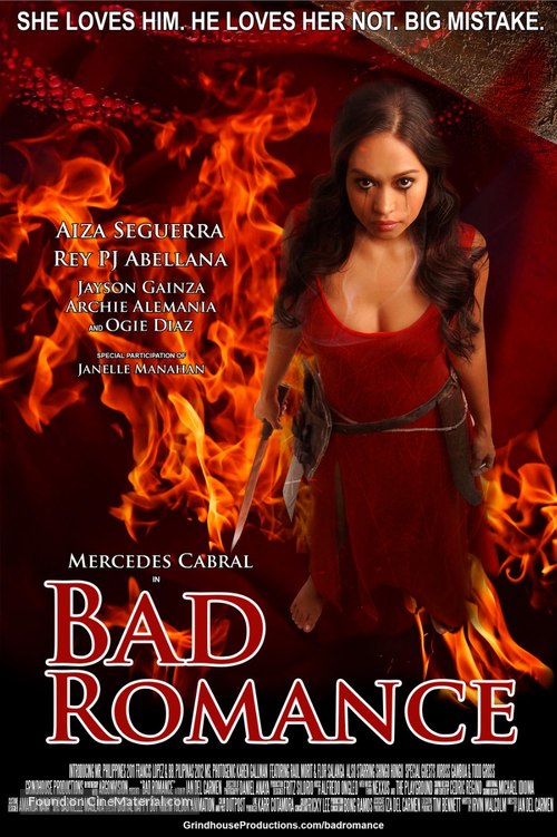 Bad Romance - Philippine Movie Poster