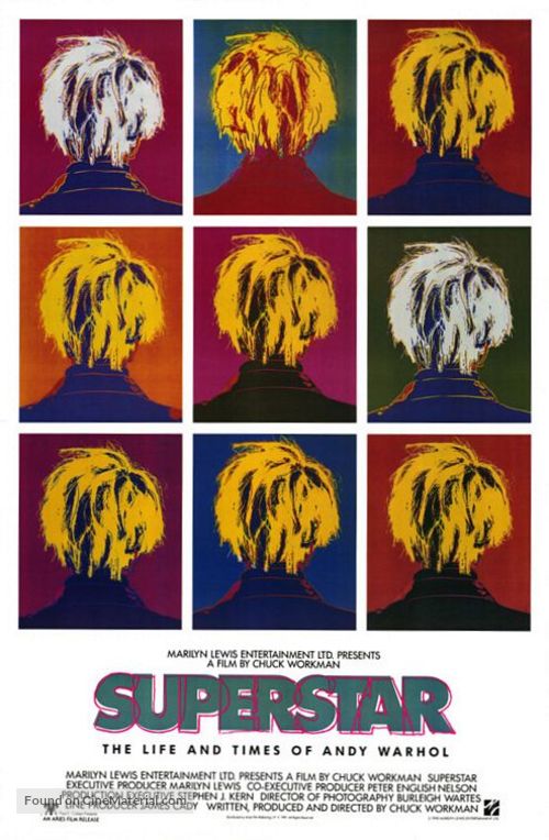 Superstar: The Life and Times of Andy Warhol - Movie Poster