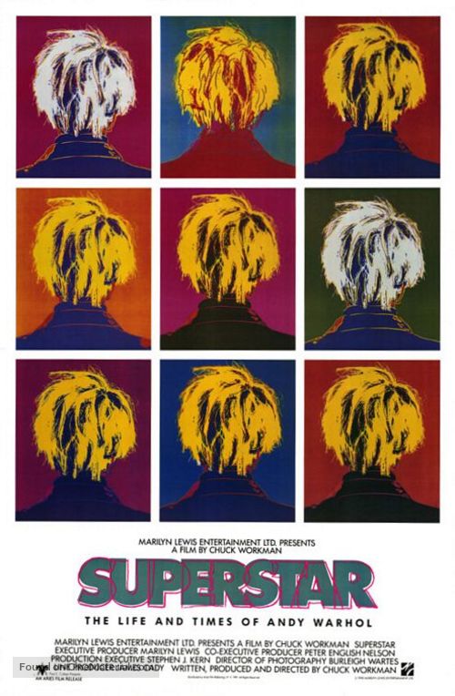 Superstar: The Life and Times of Andy Warhol - Movie Poster