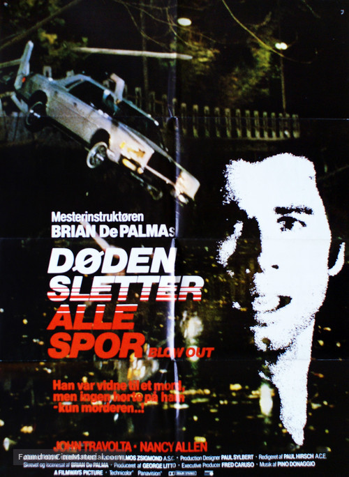 Blow Out - Danish Movie Poster
