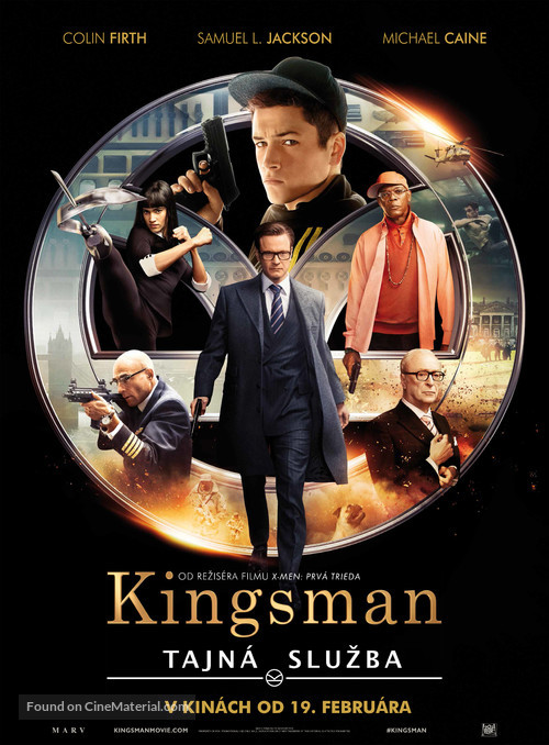 Kingsman: The Secret Service - Slovak Movie Poster