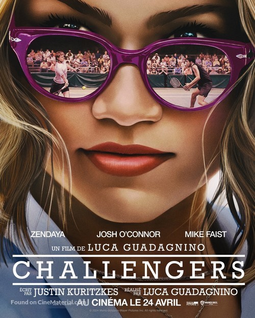 Challengers - French Movie Poster