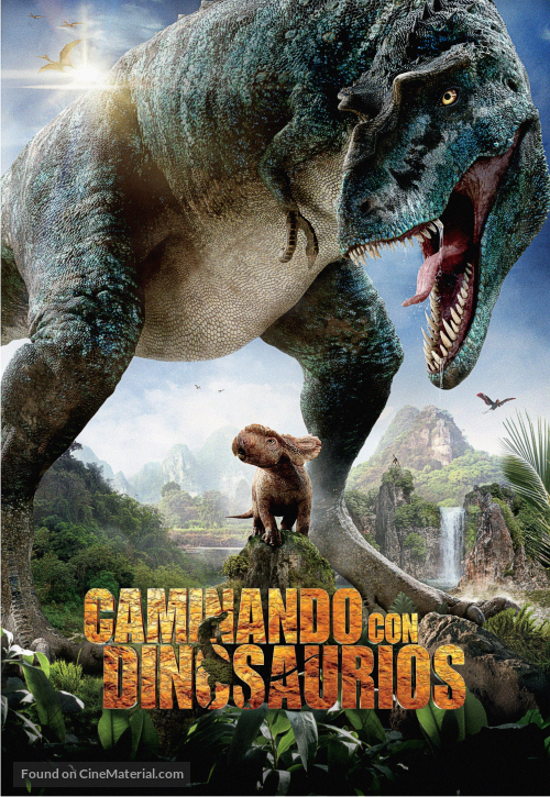 Walking with Dinosaurs 3D - Argentinian DVD movie cover