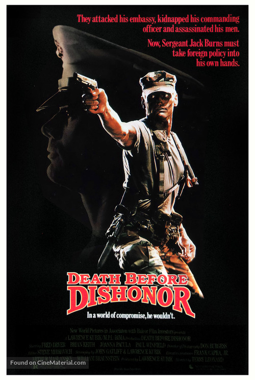 Death Before Dishonor - Movie Cover