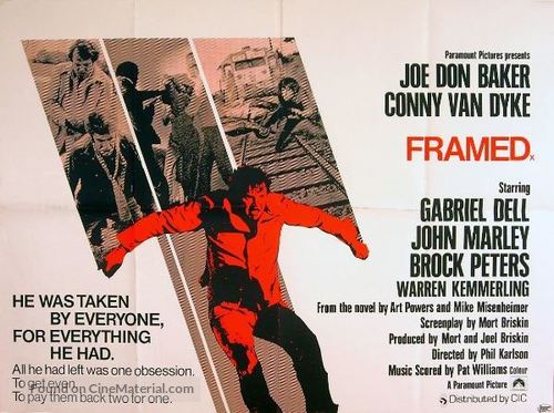 Framed - British Theatrical movie poster