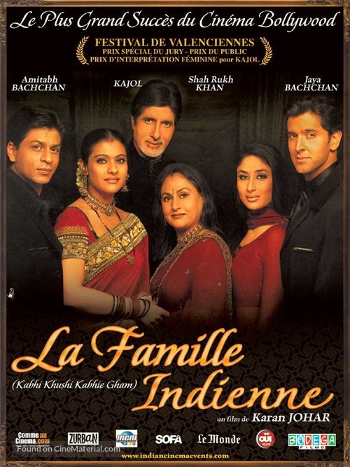 Kabhi Khushi Kabhie Gham... - Italian Movie Poster