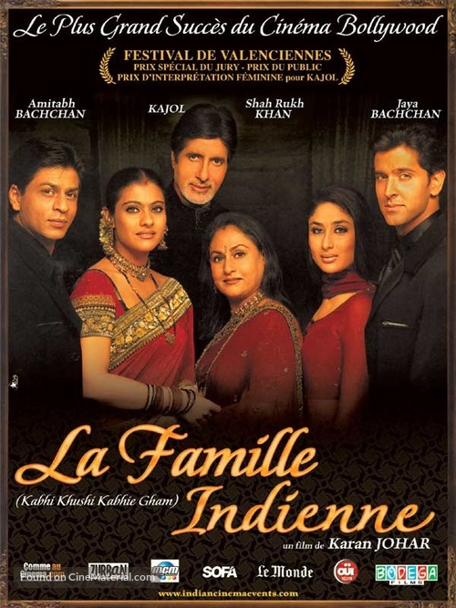 Kabhi Khushi Kabhie Gham... - Italian Movie Poster