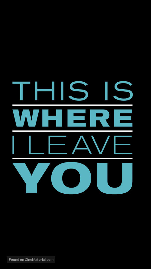 This Is Where I Leave You - Logo