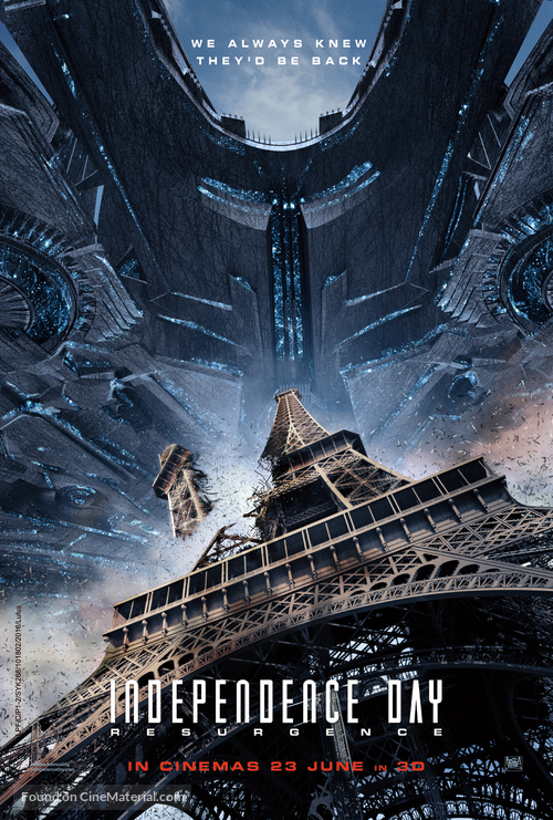 Independence Day: Resurgence - Singaporean Movie Poster