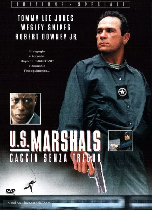 U.S. Marshals - Italian Movie Cover