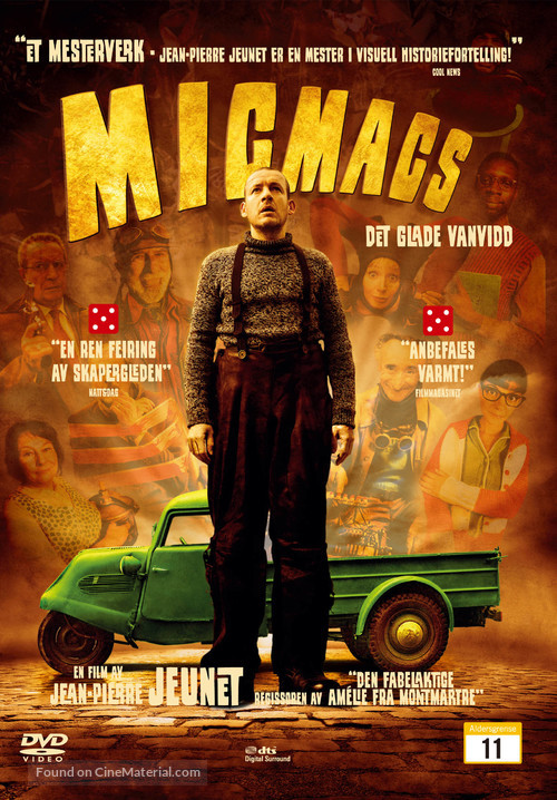 Micmacs &agrave; tire-larigot - Norwegian DVD movie cover