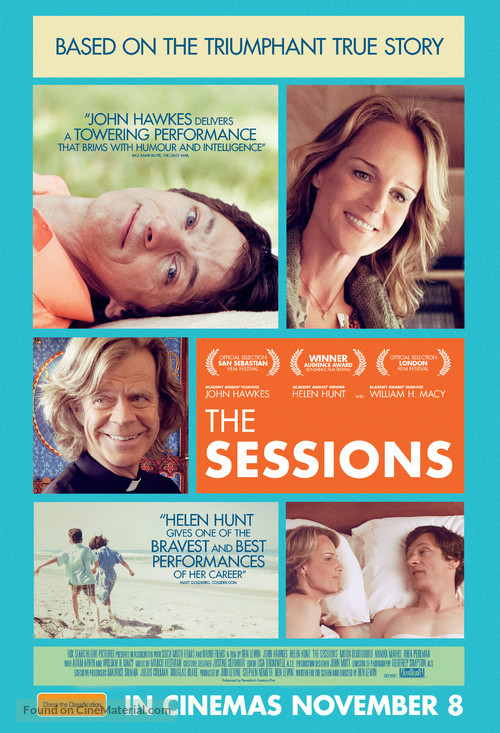 The Sessions - Australian Movie Poster