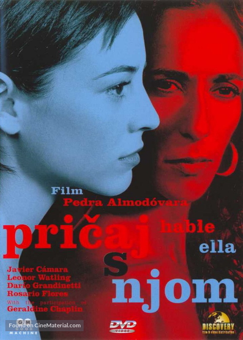 Hable con ella - Croatian DVD movie cover