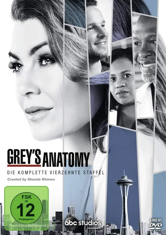 &quot;Grey&#039;s Anatomy&quot; - German DVD movie cover