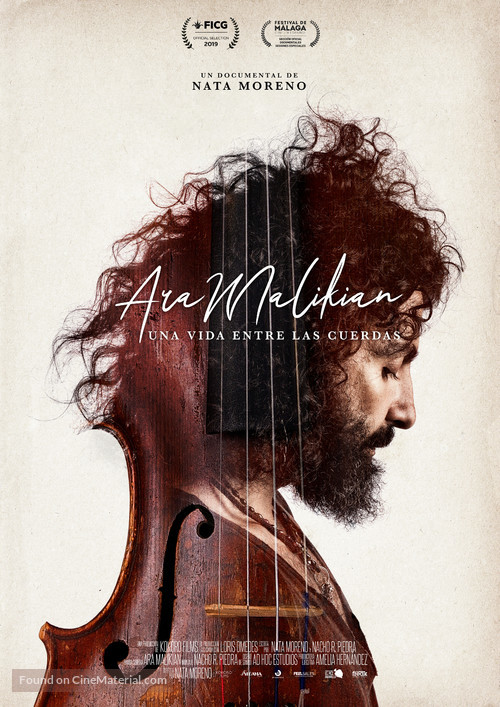 Ara Malikian: una vida entre las cuerdas - Spanish Movie Poster