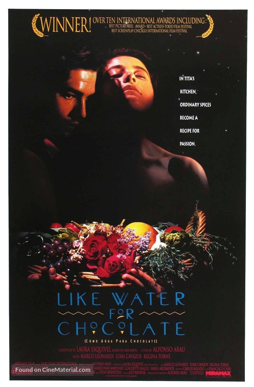 Como agua para chocolate - Movie Poster