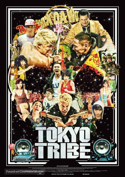 Tokyo Tribe - German Movie Poster