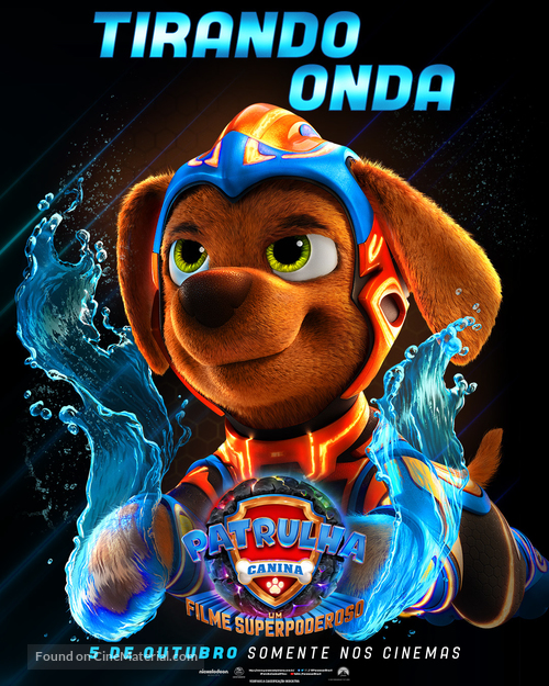 PAW Patrol: The Mighty Movie - Brazilian Movie Poster