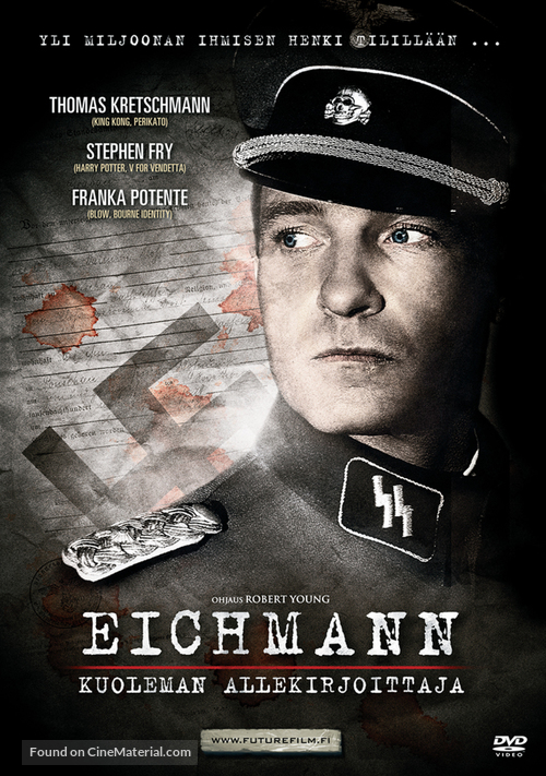 Eichmann - Finnish DVD movie cover