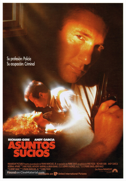 Internal Affairs - Spanish Movie Poster